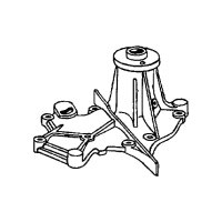 Engine Cooling Water Pump TRISCAN IAM-Expertise for...