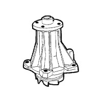 Engine Cooling Water Pump TRISCAN IAM-Expertise suitable...