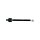 Axial Joint Tie Rod M14x1,5/M14x1,5 TRISCAN for e.g. DACIA LODGY
