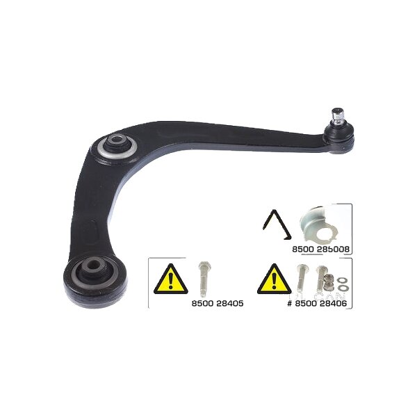 Handlebar Wheel Suspension wishbone TRISCAN for PEUGEOT 206 and others