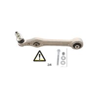 Handlebar Wheel Suspension wishbone with rubber bearing...