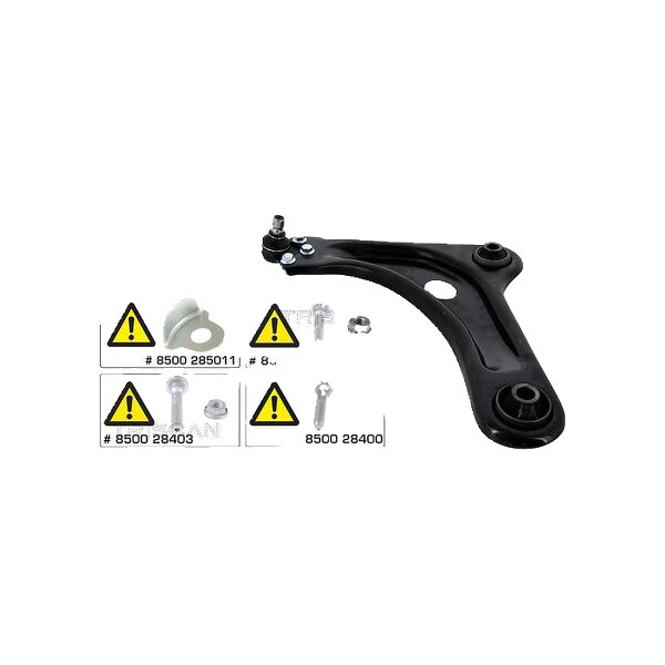 Handlebar Wheel Suspension wishbone TRISCAN for CITROËN C3 and others