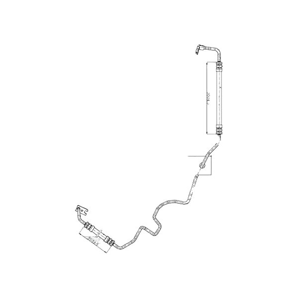 Hydraulikschlauch Lenkung TRISCAN Aftermarket-Expertise für u.a. OPEL INSIGNIA