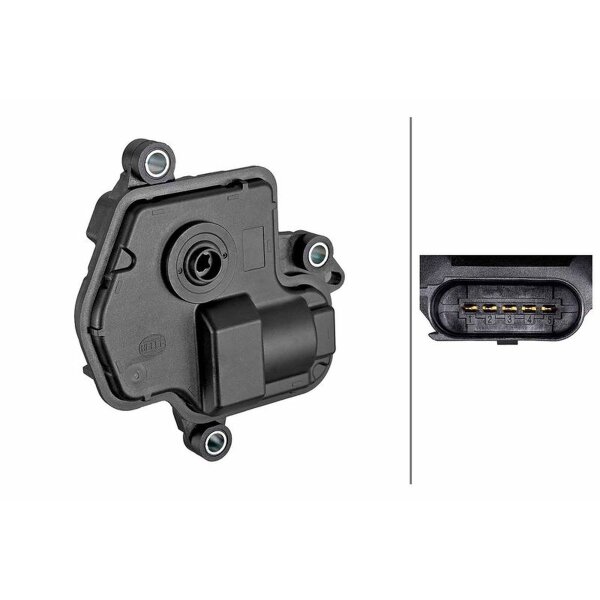 Thermomanagementmodul ohne Wasserpumpe schaltbare Wasserpumpe HELLA für VW