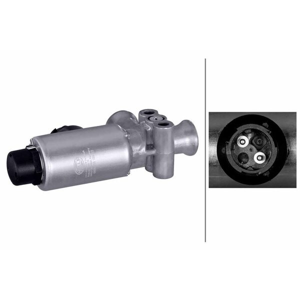 Solenoid Valve 24 V 0.69 A 13 bar M16x1.5 2-pole HELLA for e.g. DAF CF