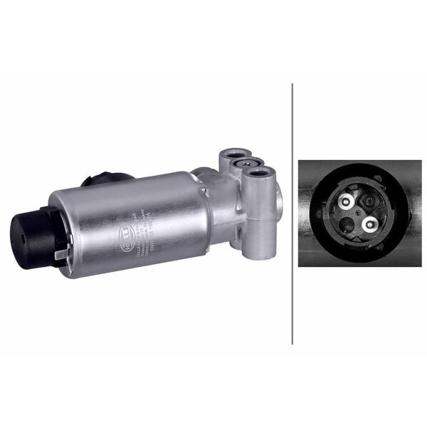 Solenoid Valve 24 V 0.41 A 13 bar M12x1.5 2-pole HELLA for IVECO STRALIS