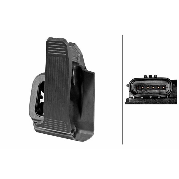 Accelerator Pedal Position Sensor automatic 6-pin HELLA for LEXUS RX