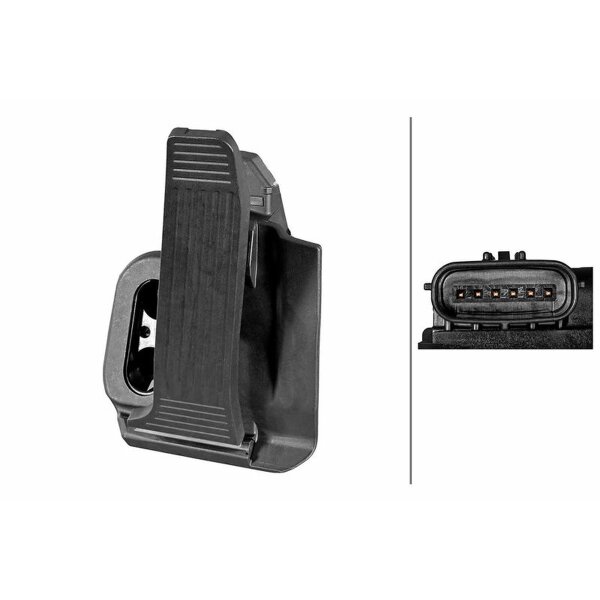 Sensor Fahrpedalstellung Automatikgetriebe 6-polig HELLA für LEXUS RX