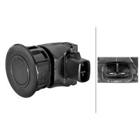 Parking Aid Sensor rear right plug-in 2-pin HELLA for LEXUS GS and others
