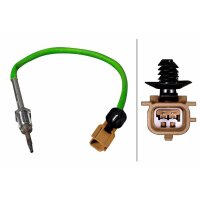 Sensor Exhaust Gas Temperature 2-pin 260 mm cable HELLA...