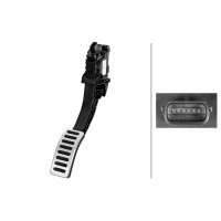 Sensor Fahrpedalstellung Schaltgetriebe 6-polig HELLA...