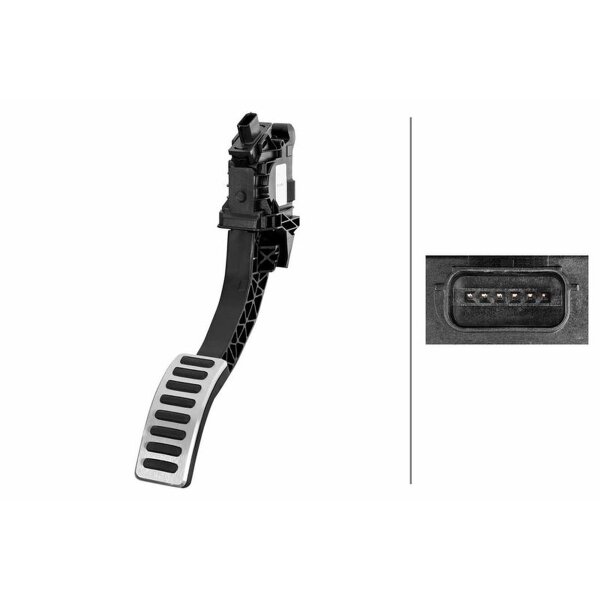 Accelerator Pedal Position Sensor automatic transmission 6-pin HELLA for VOLVO