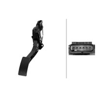 Accelerator Pedal Sensor manual 6-pin HELLA for various...