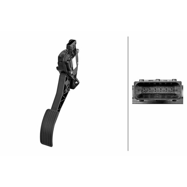 Accelerator Pedal Position Sensor automatic 6-pin HELLA for e.g. NIO ES8