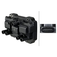 Ignition Coil screwed block ignition coil 6-pin HELLA for...