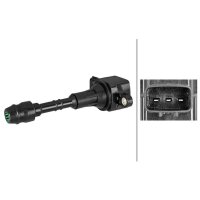 Zündspule geschraubt Kerzenschachtzündspule...