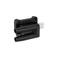 Ignition Coil screwed double ignition coil 2-pole HELLA for MITSUBISHI PAJERO