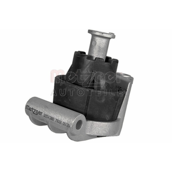 Mounting Engine lower rubber-metal bearing METZGER for e.g. OPEL ASTRA