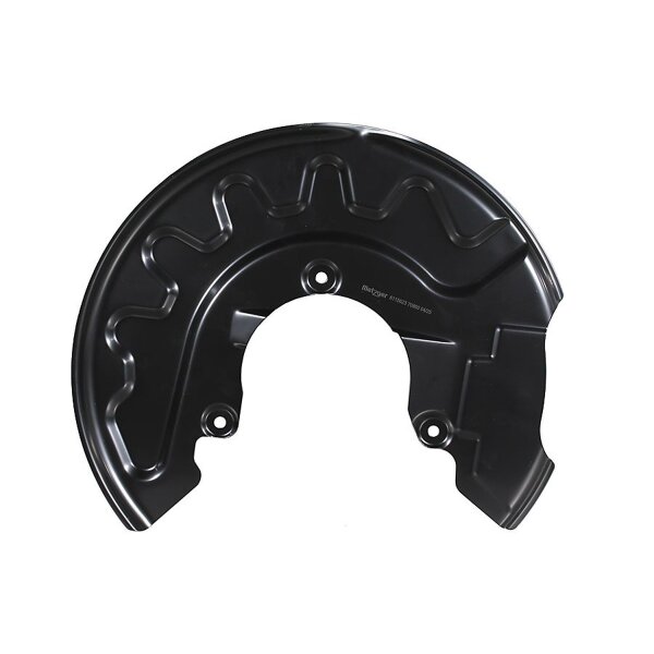 Spray Plate Brake Disc front axle left METZGER for e.g. SEAT IBIZA