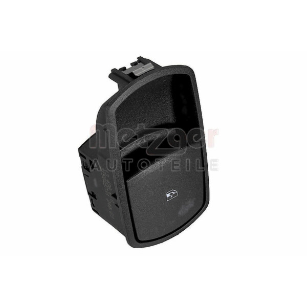 Schalter Fensterheber vorne 6-polig schwarz METZGER für u.a. OPEL CORSA