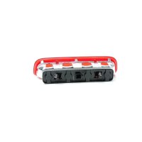 Auxiliary Brake Light Centre W5W red with Bulb METZGER for FIAT FIORINO