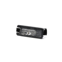 Licence Plate Light right LED crystal clear with LED...
