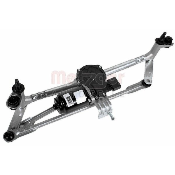 Wischergestänge vorne mit Elektromotor für Linkslenker METZGER für SEAT IBIZA