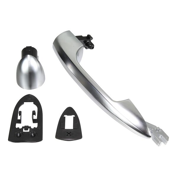 Exterior Door Handle silver METZGER suitable for e.g. ALFA ROMEO GIULIETTA