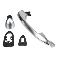 Exterior Door Handle silver METZGER suitable for e.g....