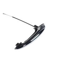 Exterior Door Handle chrome METZGER aftermarket expertise...