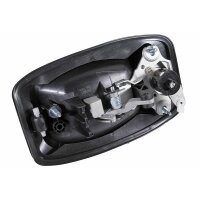 Exterior Door Handle front left black METZGER fits FIAT...