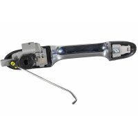 Exterior Door Handle front left chrome METZGER suitable...