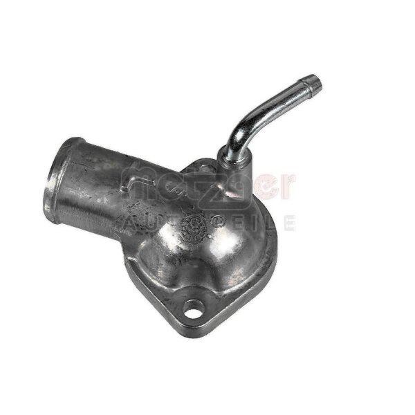 Kühlmittelflansch unten Aluminium METZGER passend für u.a. OPEL ASTRA