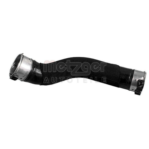 Charge Air Hose right with quick couplings METZGER for e.g. MB A-CLASS