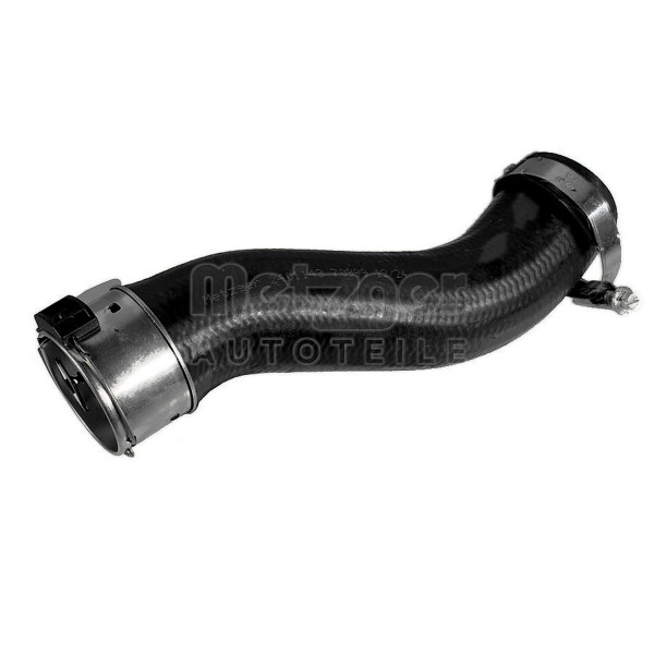 Ladeluftschlauch unten mit Schelle METZGER für u.a. HYUNDAI BAYON