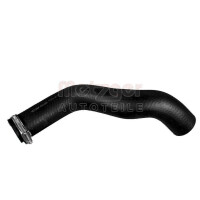Charge Air Hose left without clamps METZGER for e.g. FIAT...
