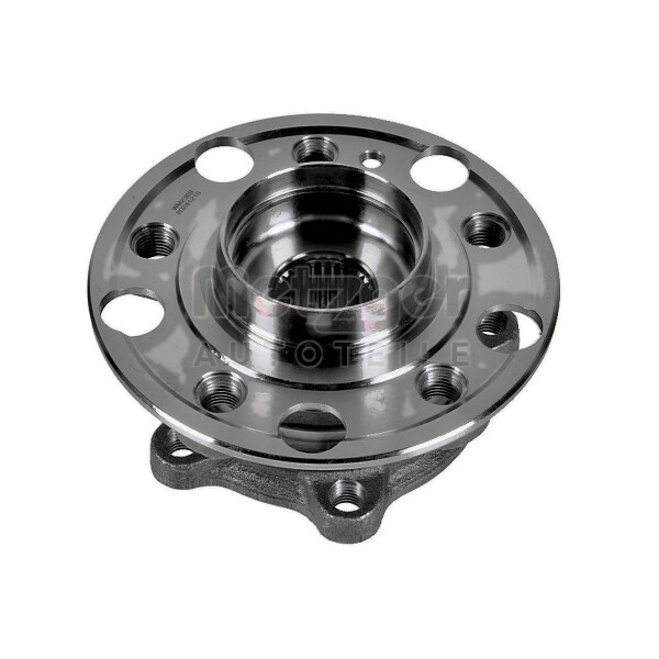 Wheel Bearing Set front with magnetic sensor ring METZGER for e.g. MB S-CLASS