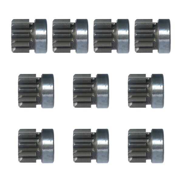 10 Ritzel Starter Ø 25,2 mm HC-CARGO Aftermarket-Expertise für diverse Fahrzeuge