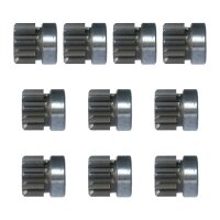 10 Ritzel Starter Ø 25,2 mm HC-CARGO...