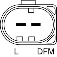 Alternator regulator combustion engine for constant voltage 14 V HC-CARGO for VW