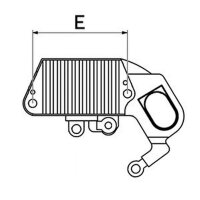 Generatorregler für konstante Spannung 14 V HC-CARGO...