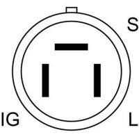 Generatorregler für konstante Spannung 14 V HC-CARGO für TOYOTA