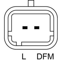 Alternator regulator for constant voltage 14 V HC-CARGO for e.g. MITSUBISHI