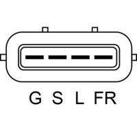 Alternator regulator for constant voltage 14 V HC-CARGO for KIA