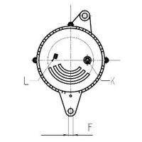 Lichtmaschine Gernerator 105 A 14 V HC-Cargo für...