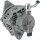 Alternator 14 V 90 A Ø 77 mm HC-CARGO for e.g. MITSUBISHI L200