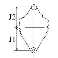 Alternator direct current system 14 V 145 A HC-CARGO for...
