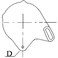 Alternator 14 V 75 A Ø 59.2 mm HC-CARGO for e.g....