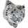 Alternator direct current system 14 V 90 A Ø 55 mm HC-CARGO for TOYOTA YARIS