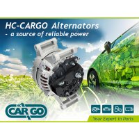 Alternator direct current system 14 V 60 A Ø 82 mm HC-CARGO for JOHN DEERE